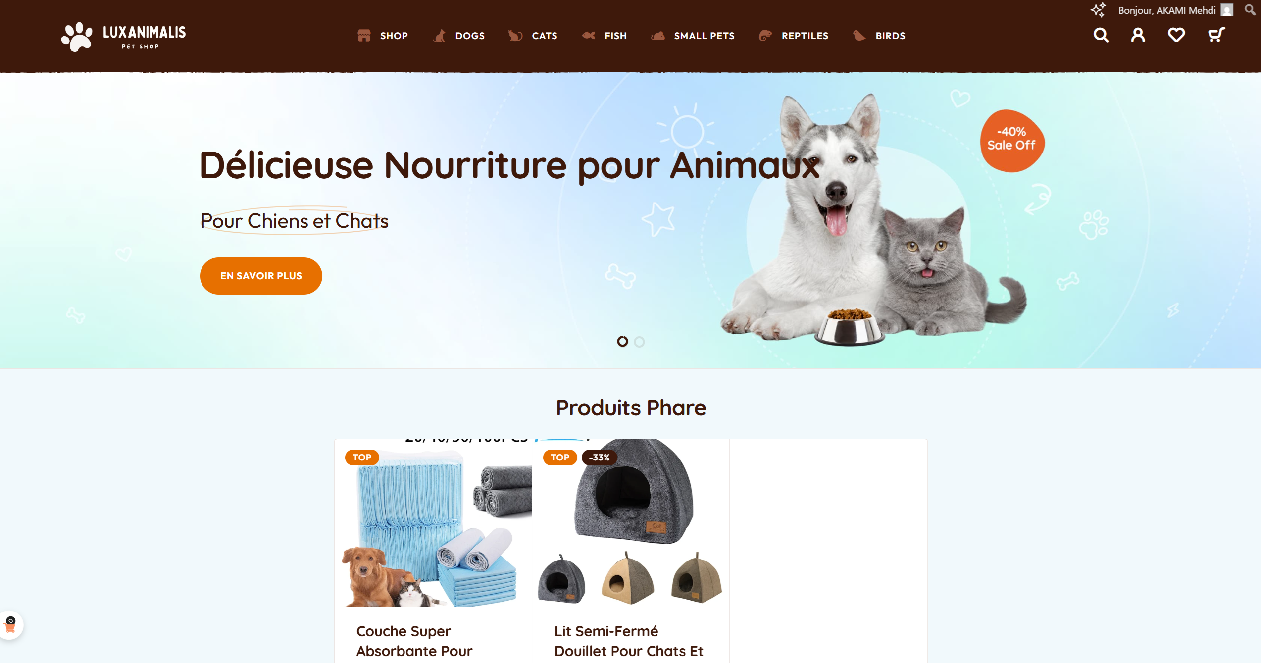 homepage